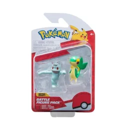 Pokémon Figura de Batalla Machop Y Snivy PKW3504