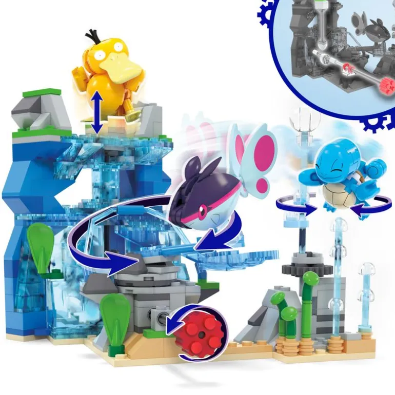 Pokémon Set de Juego Aventura Acuática Mega Bloks