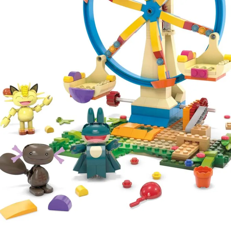 Pokémon Set de Juego Diversión En La Noria Mega Bloks