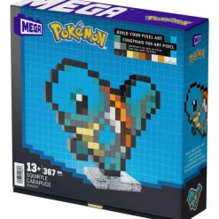 PoKémon Squirtle Pixel Mega Construx Collector HTH77