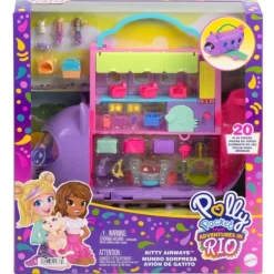 Polly Pocket Disfraz Avión de Gatito