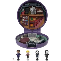 Polly Pocket Disfraz Familia Adams Incluye a Merlina