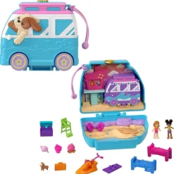 Polly Pocket Estuche de Perrito Playero