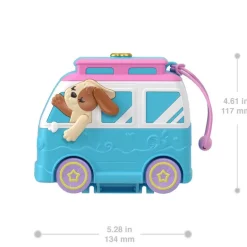 Polly Pocket Estuche de Perrito Playero
