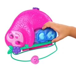 Polly Pocket Estuche Familia de Perezosos