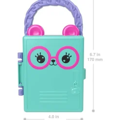 Polly Pocket Mini Fashion ClóSet de Juegos Reveal Azul