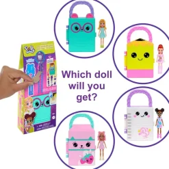 Polly Pocket Mini Fashion ClóSet de Juegos Reveal Rosa
