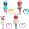 Polly Pocket Muñeca Broche con Hoodie Kawai Sorpresa -Una Pieza-