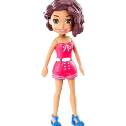 Polly Pocket Muñeca con Outfit Rosa