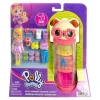 Polly Pocket Muñeca Tubo de Perrito con 3 Outfits