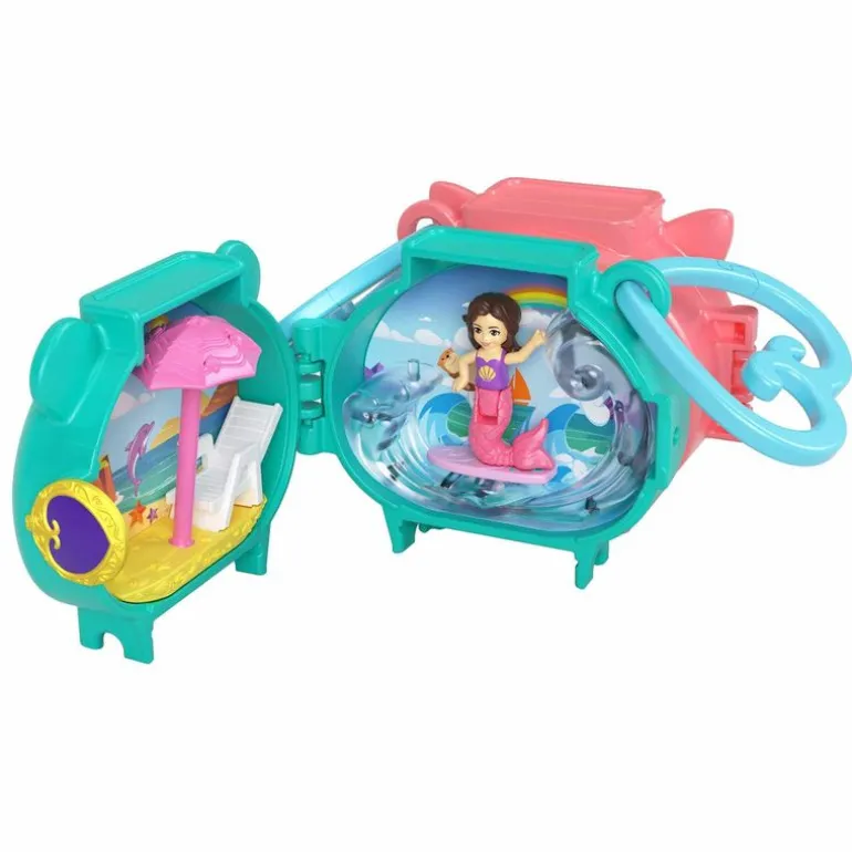 Polly Pocket Set de Juegos Mini Mundo de Mascotas Nutria