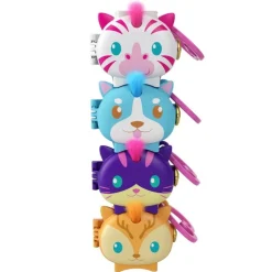 Polly Pocket Set de Juegos Mini Mundo de Mascotas Cebra