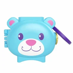 Polly Pocket Set de Juegos Mini Mundo de Mascotas Oso