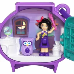 Polly Pocket Set de Juegos Mini Mundo de Mascotas Búho