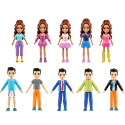 Polly Pocket Set de Juegos Súper Paquetes de Modas Para Amigos Bahía Mágica