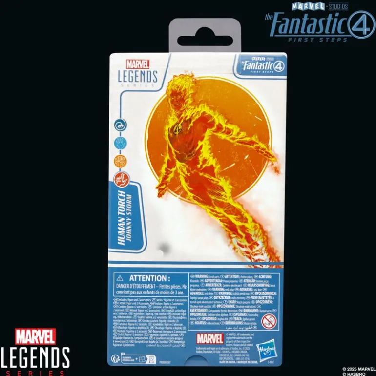 PREVENTA Hasbro Marvel Legends Series Human Torch G0803