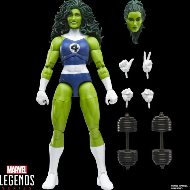 PREVENTA Hasbro Marvel Legends Series Fantastic Four She-Hulk G0630