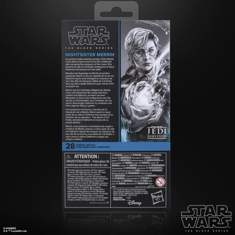 PREVENTA Hasbro Star Wars The Black Series Nightsister Merrin G1560