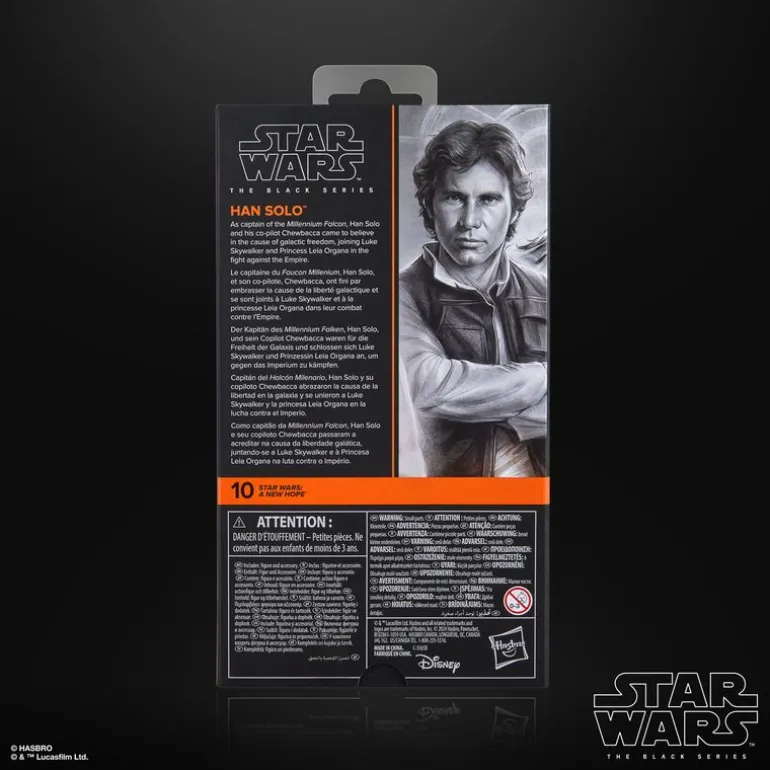 PREVENTA Hasbro Star Wars The Black Series Han Solo G1561