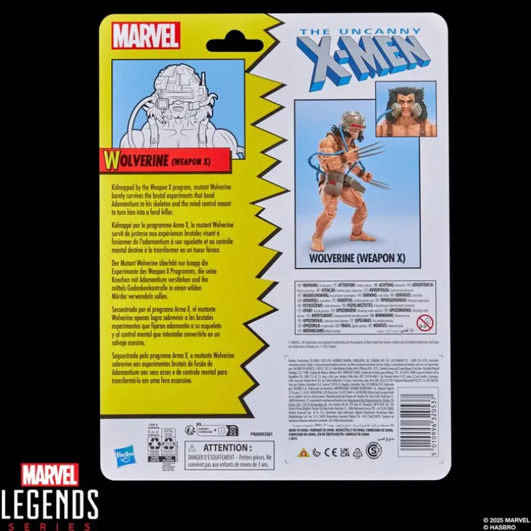 PREVENTA Marvel Legends Series X-Men Wolwerine Weapon X G0644