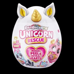 Rainbocorns Huevo Sorpresa Dorado 50 Accesorios Sorpresa