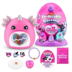 Rainbocorns Huevo Sorpresa Eggzania con 10 Sopresas