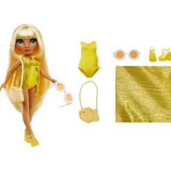 Rainbow High Fashion Doll Swim & Style Fashion Doll Sunny