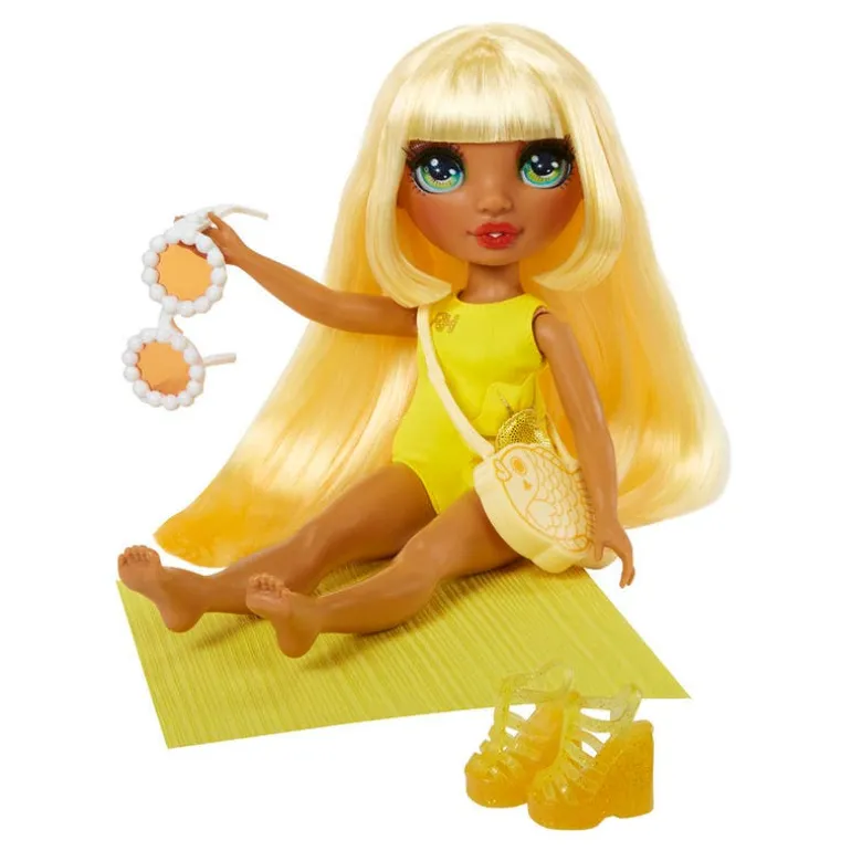 Rainbow High Fashion Doll Swim & Style Fashion Doll Sunny