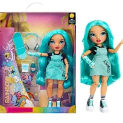 Rainbow High Fashion Doll Teal Outfit Skater