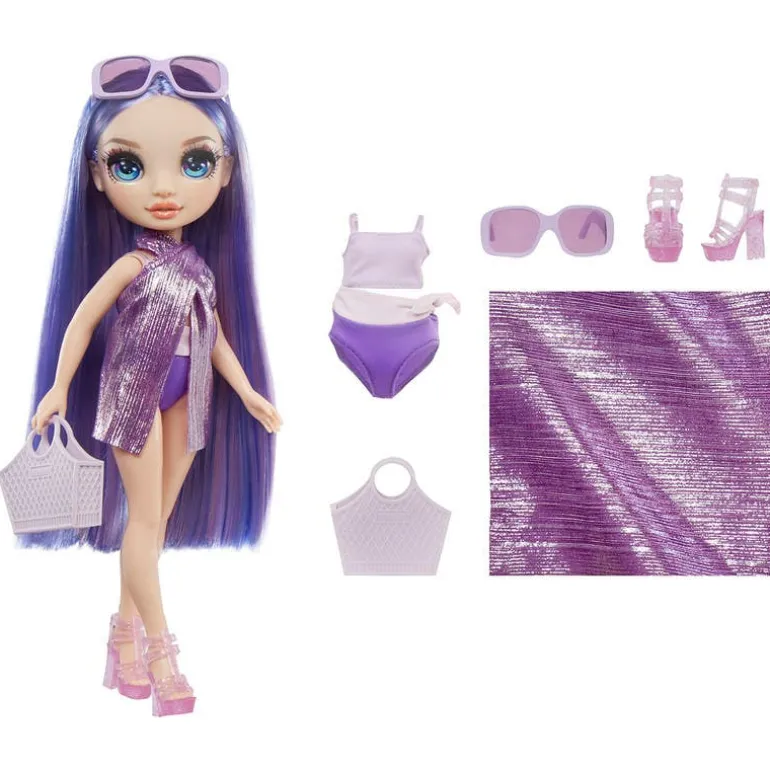 Rainbow High Fashion Doll Swim & Style Fashion Doll Violet