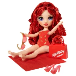 Rainbow High Fashion Doll Swim & Style Fashion Doll- Ruby
