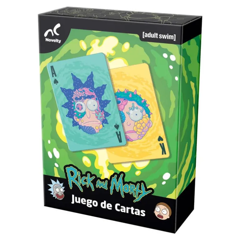 Rick And Morty Baraja de Poker Juegos de Mesa