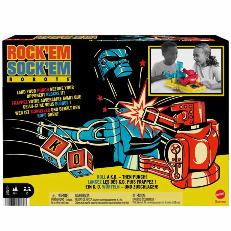Robot Luchadores Rock´Em Sock Juego de Mesa