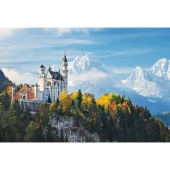 Rompecabezas Alpes Bávaros,Alemania de 1500 Piezas