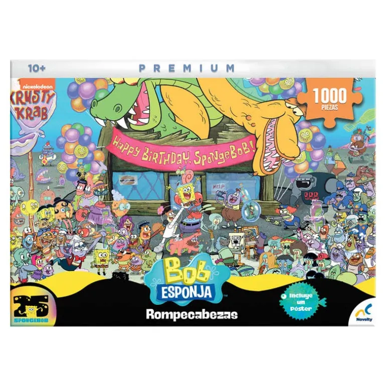 Rompecabezas Bob Esponja 1000 Piezas