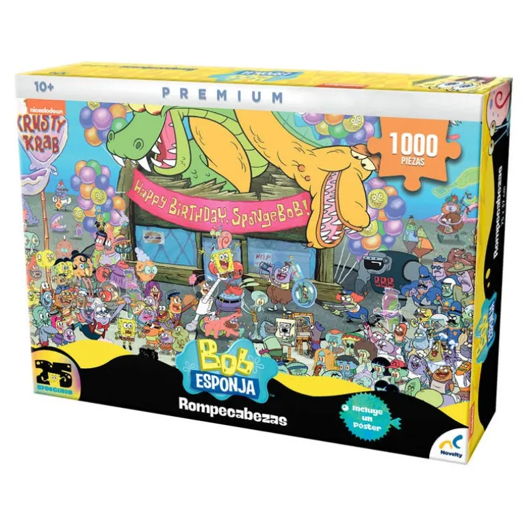 Rompecabezas Bob Esponja 1000 Piezas
