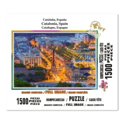 Rompecabezas Cataluña, España de 1500 Piezas