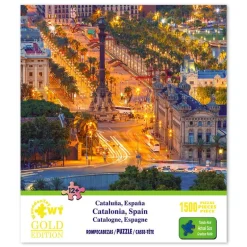 Rompecabezas Cataluña, España de 1500 Piezas