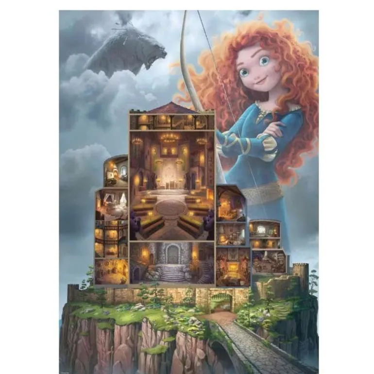 Rompecabezas Disney Princesas Merida de 1000 Piezas