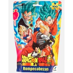 Rompecabezas Dragon Ball Súper Caja Metálica 100 Piezas