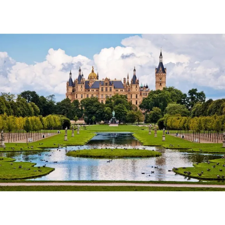 Rompecabezas El Palacio De Schwerin de 1000 Piezas