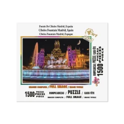 Rompecabezas Fuente De Cibeles Madrid, España de 1500 Piezas