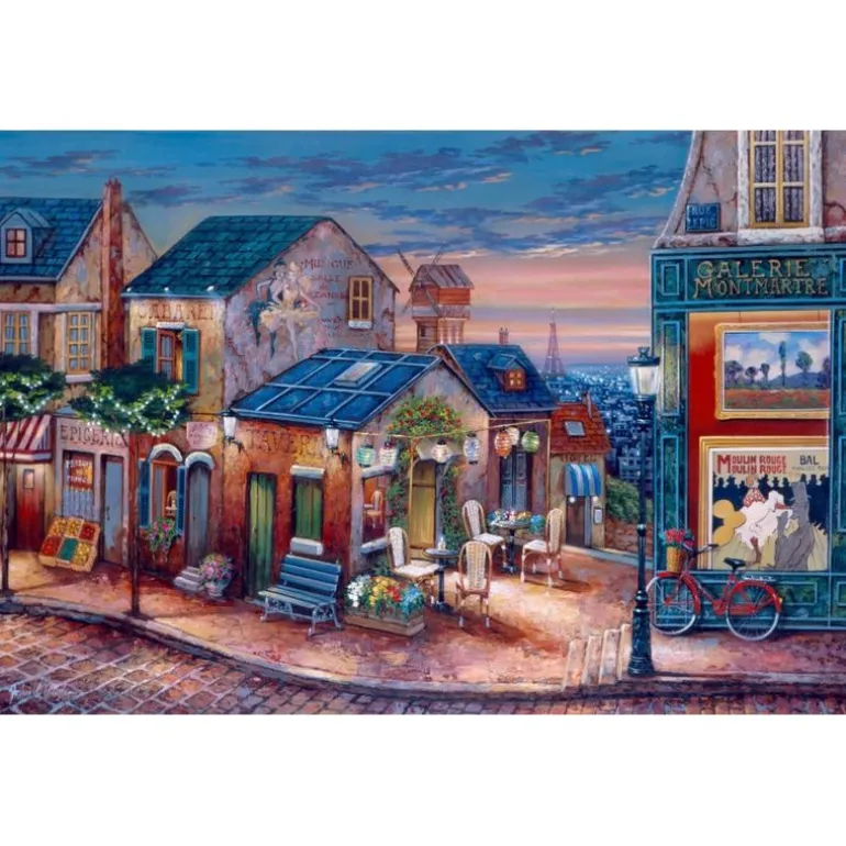 Rompecabezas Galería Montmartre, Francia de 1500 Piezas
