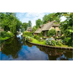 Rompecabezas Giethoorn, Holanda de 1500 Piezas