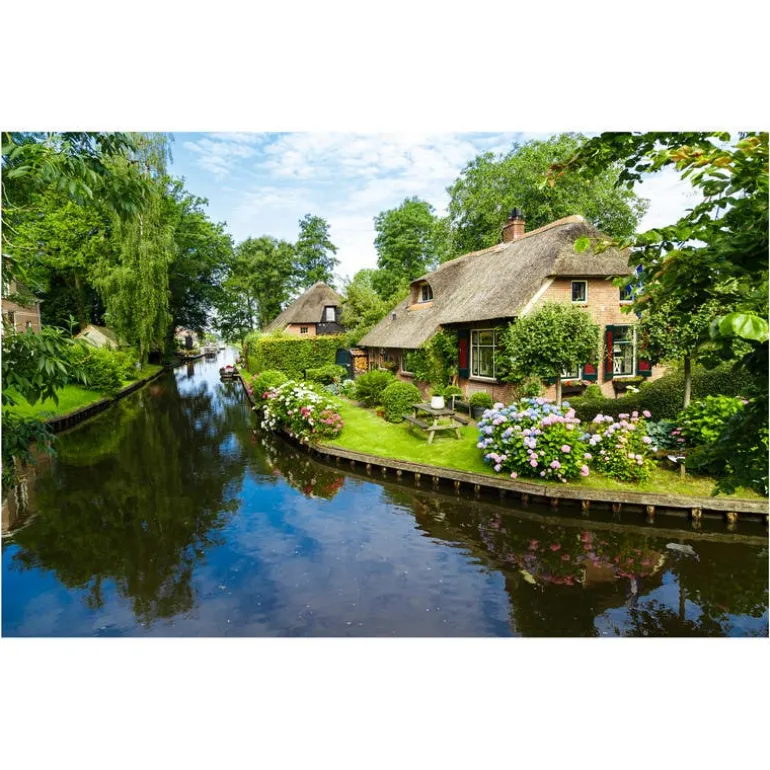 Rompecabezas Giethoorn, Holanda de 1500 Piezas
