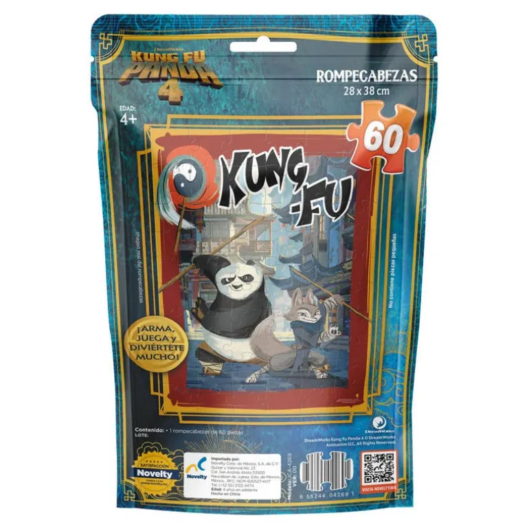 Rompecabezas Kung Fu Panda 60 Piezas