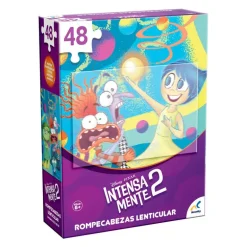 Rompecabezas Lenticular Intensamente 2 para Colorear 48 Piezas