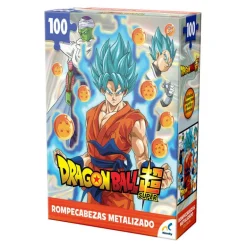 Rompecabezas Metalizado Dragon Ball Super 100 piezas