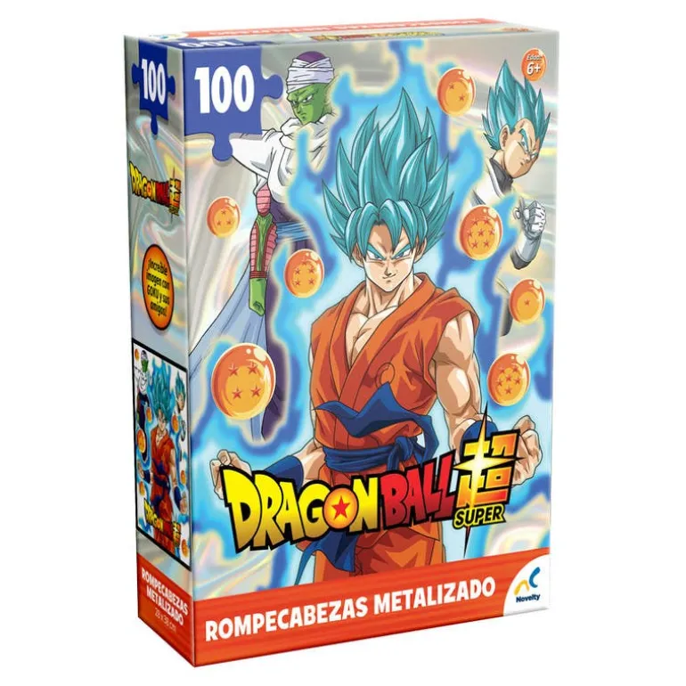 Rompecabezas Metalizado Dragon Ball Super 100 piezas