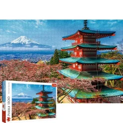 Rompecabezas Monte Fuji,Tokio de 1500 Piezas